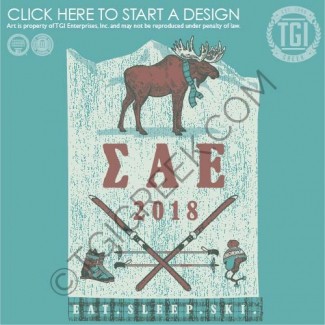 TGI-Sigma Alpha Epsilon Eat Sleep Ski