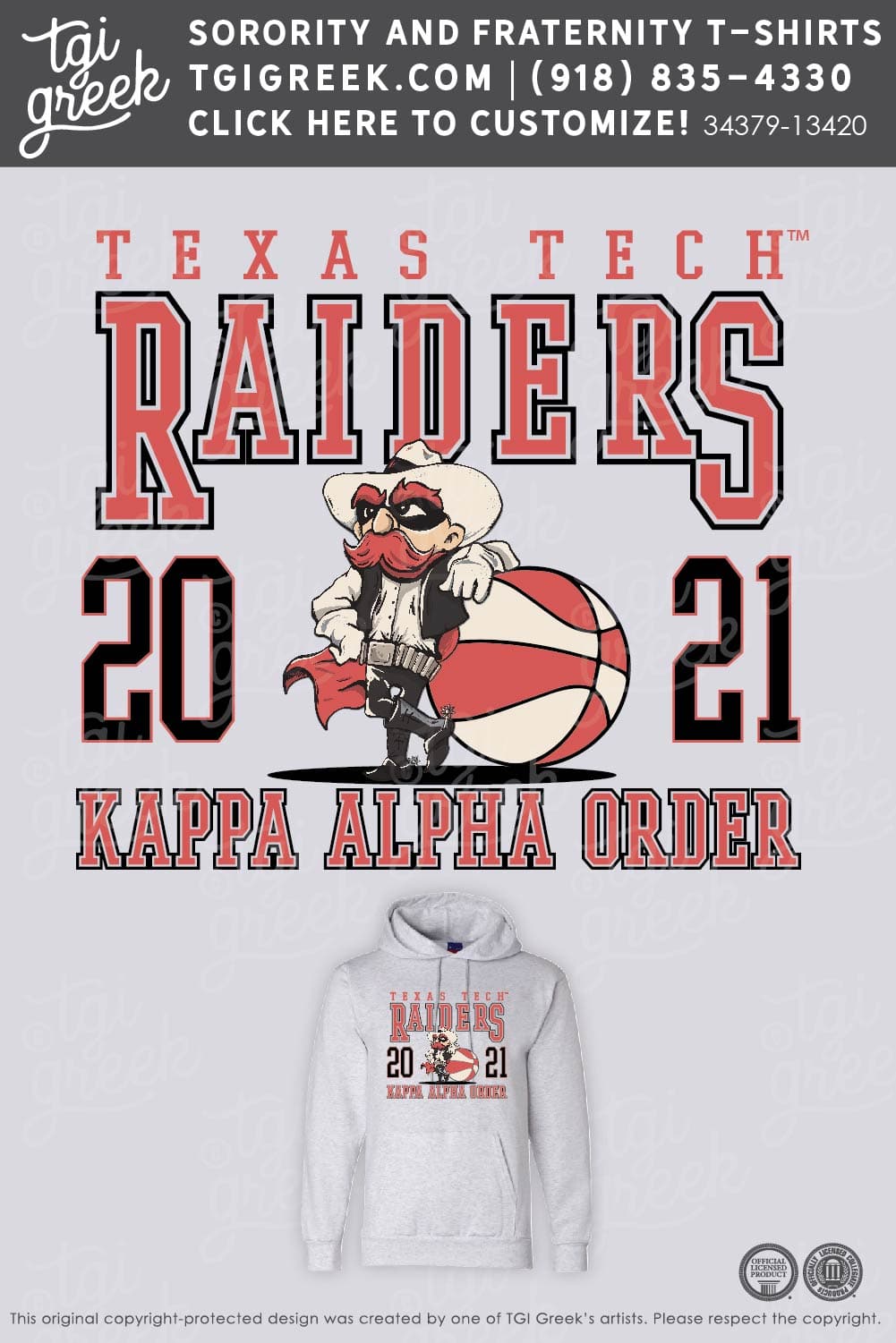 Kappa Alpha Order – TXTECH PR Hoodie