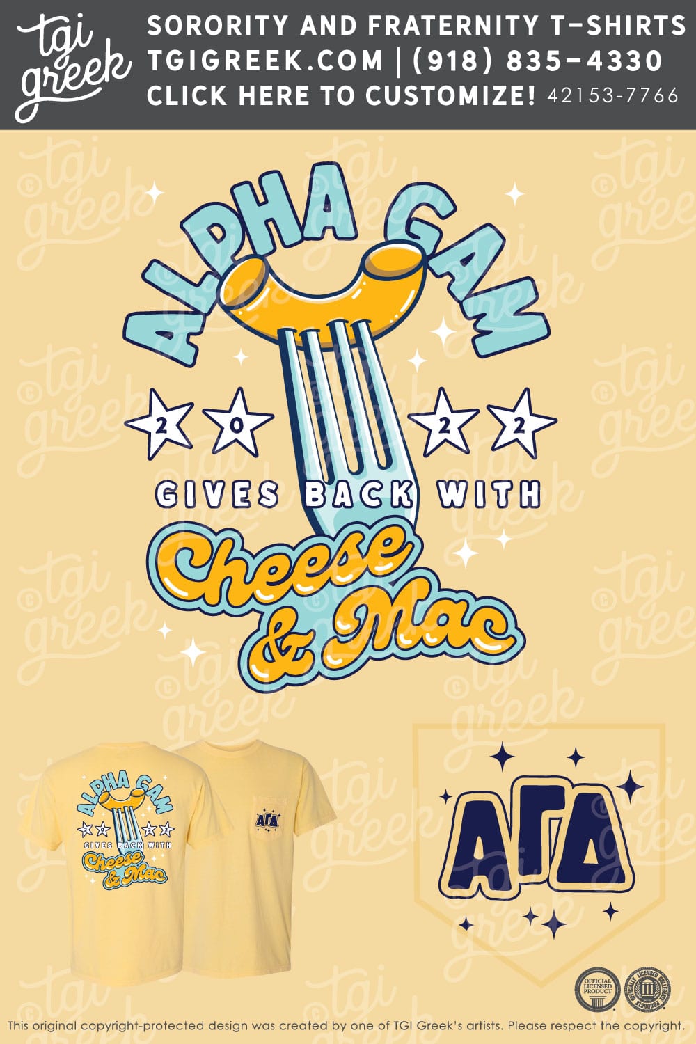 Alpha Gamma Delta – KSU Cheese And Mac