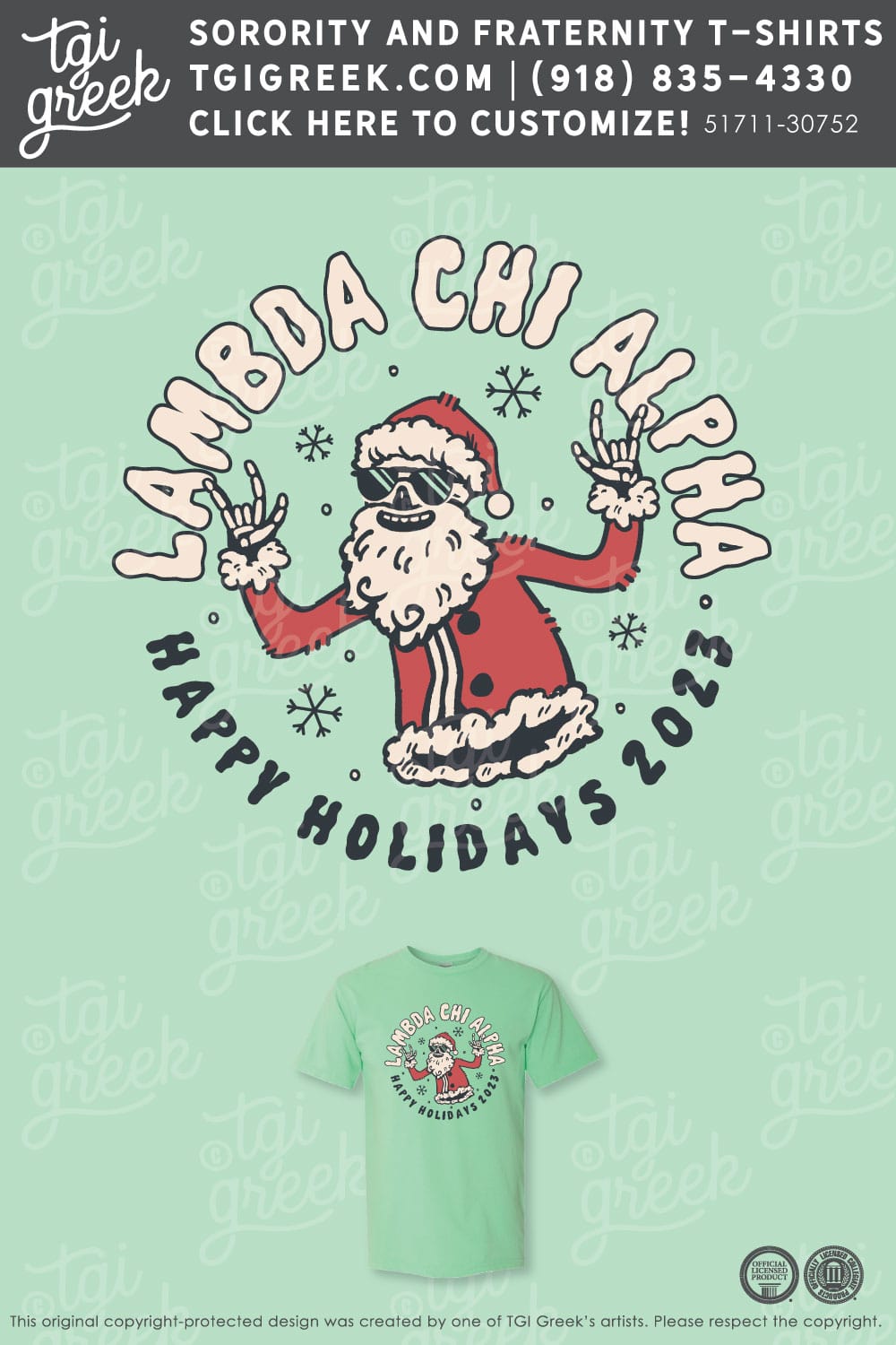 TGI – Lambda Chi Alpha Santa Skelly