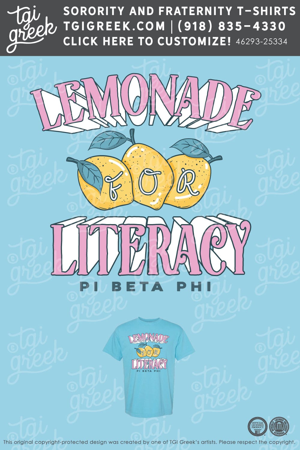 TGI – Pi Beta Phi Lemonade for Literacy