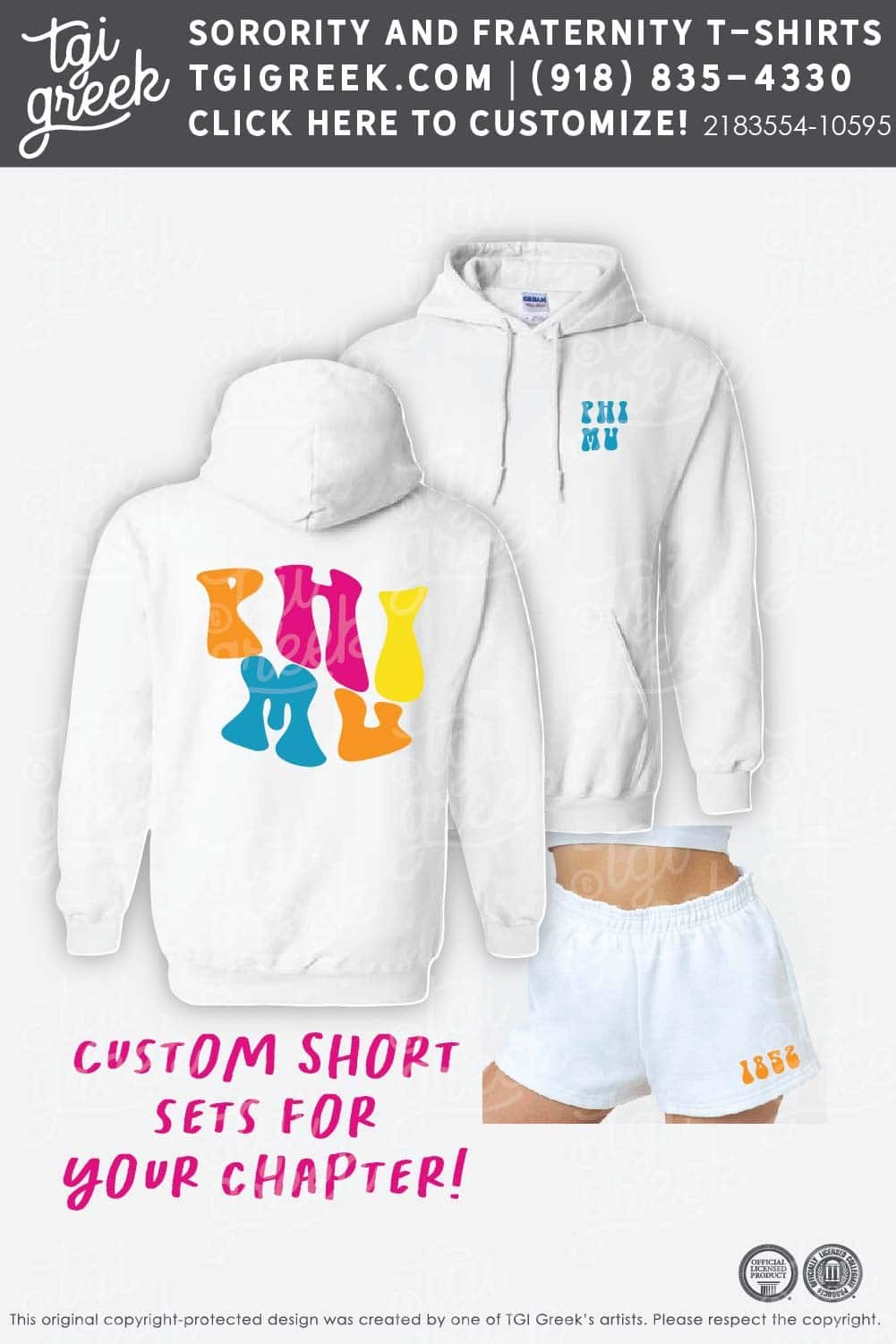 TGI – Phi Mu Short Set Live Sale
