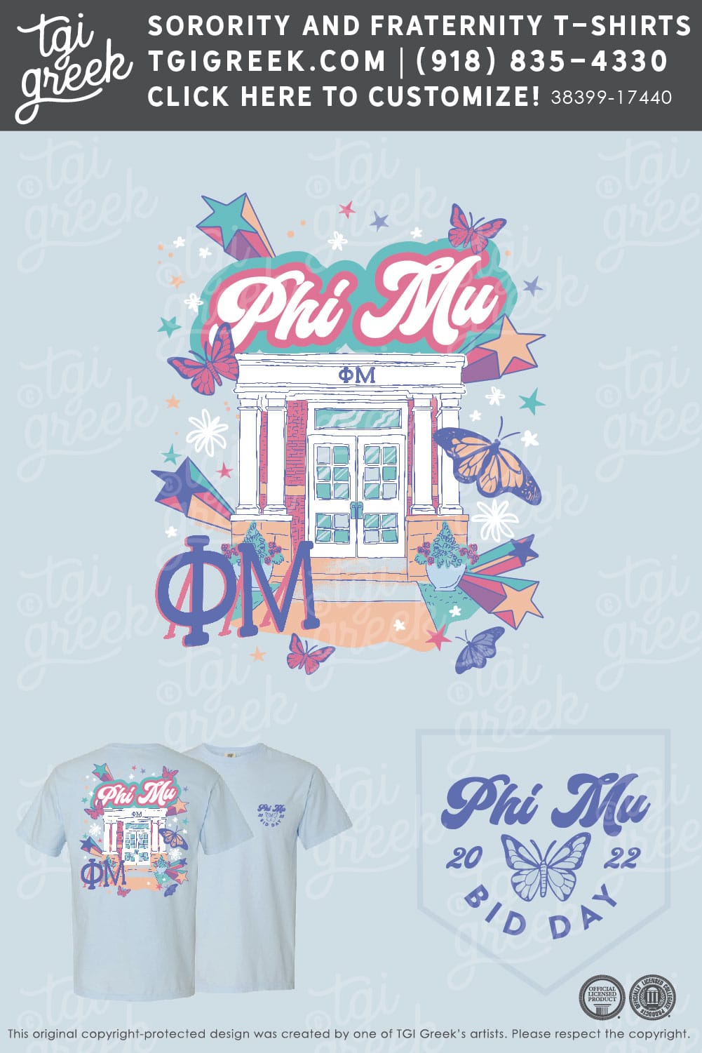 Phi Mu – Bid Day