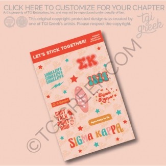 Sigma Kappa – Sticker Sheet