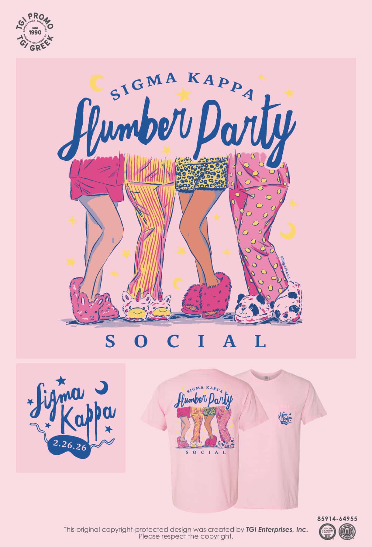 Sigma Kappa – TENNKN PJ Date Party