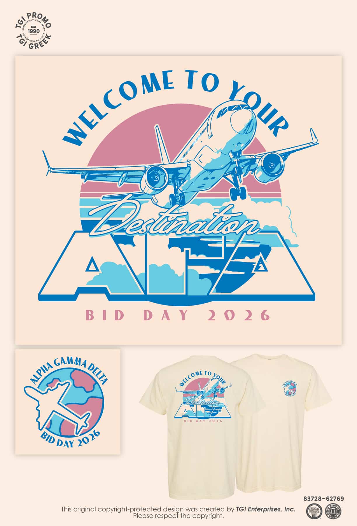 Alpha Gamma Delta – UWFL Spring Bid Day