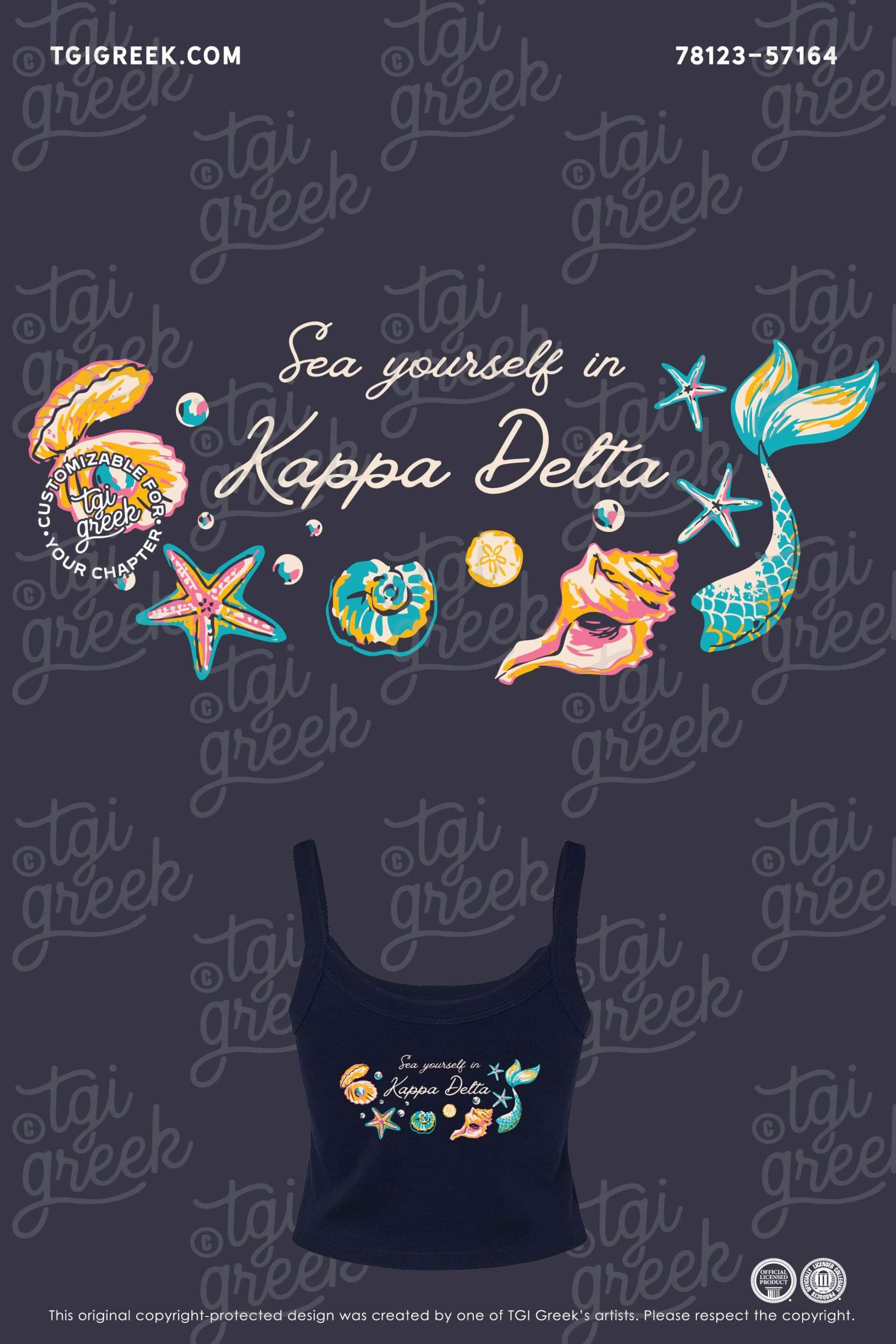 Kappa Delta – KU Bid Day Tank