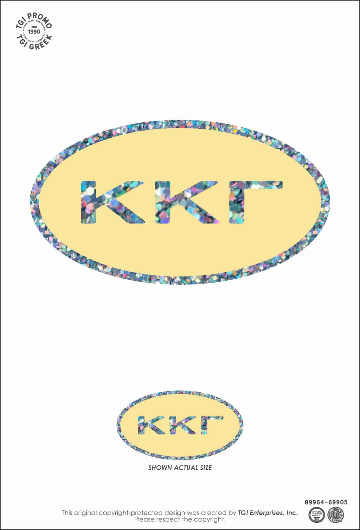 Kappa Kappa Gamma – TGI Greek New Stock Sorority Stickers
