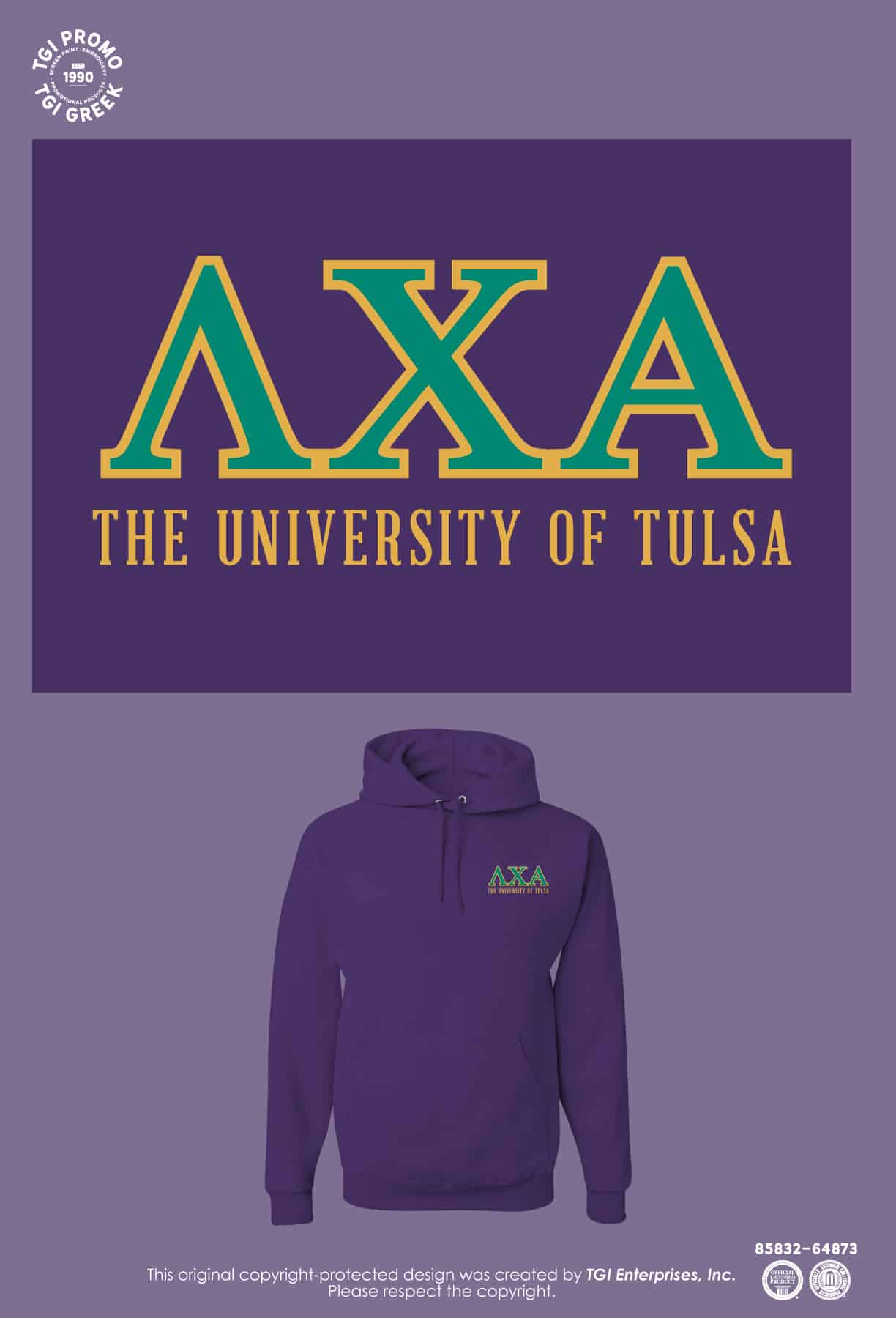 Lambda Chi Alpha – TU PR Hoodie