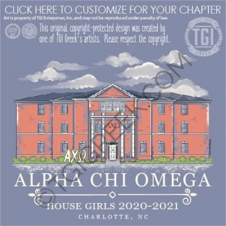 Alpha Chi Omega – UNCCH house Shirt
