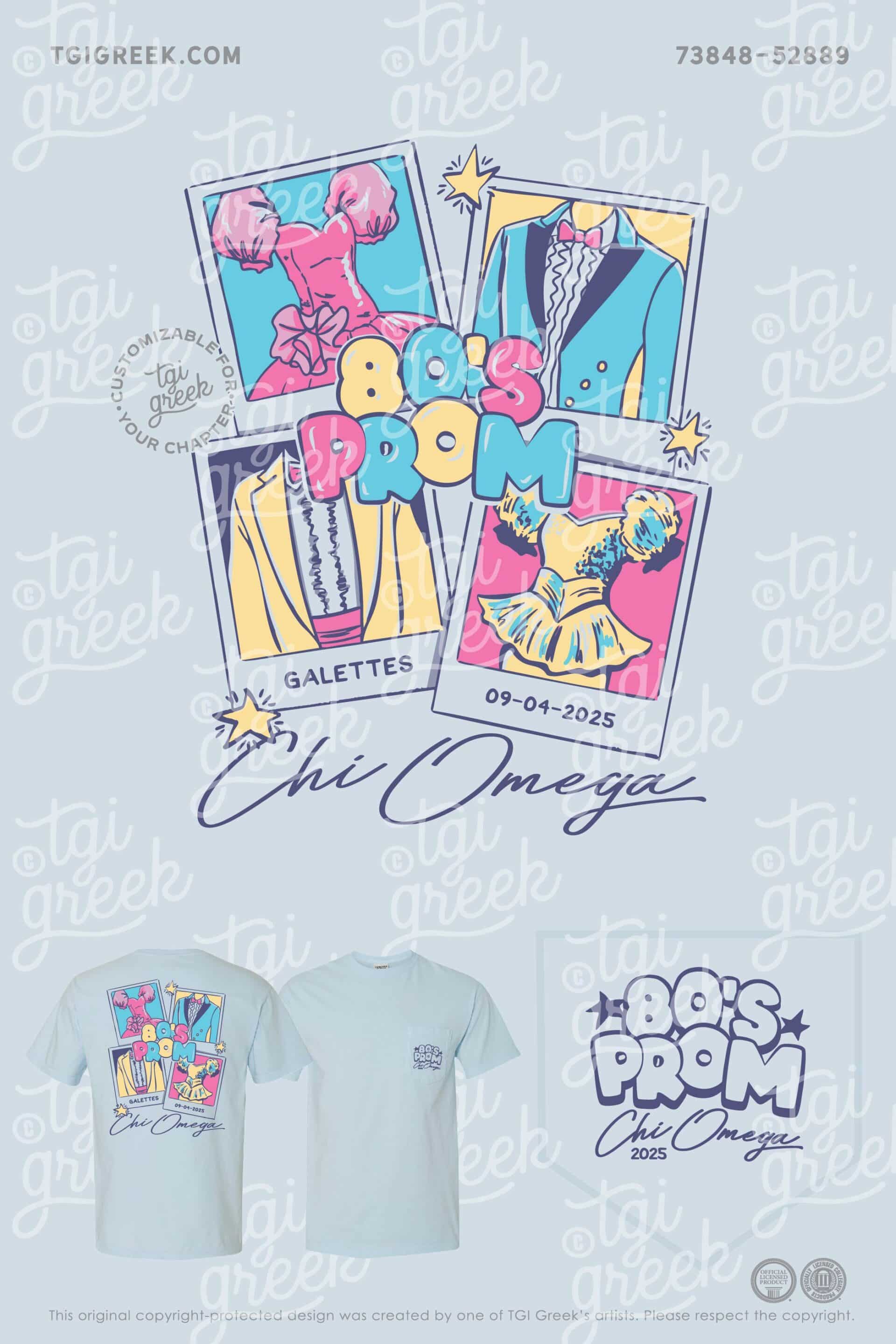 Chi Omega – UAL 80s Prom