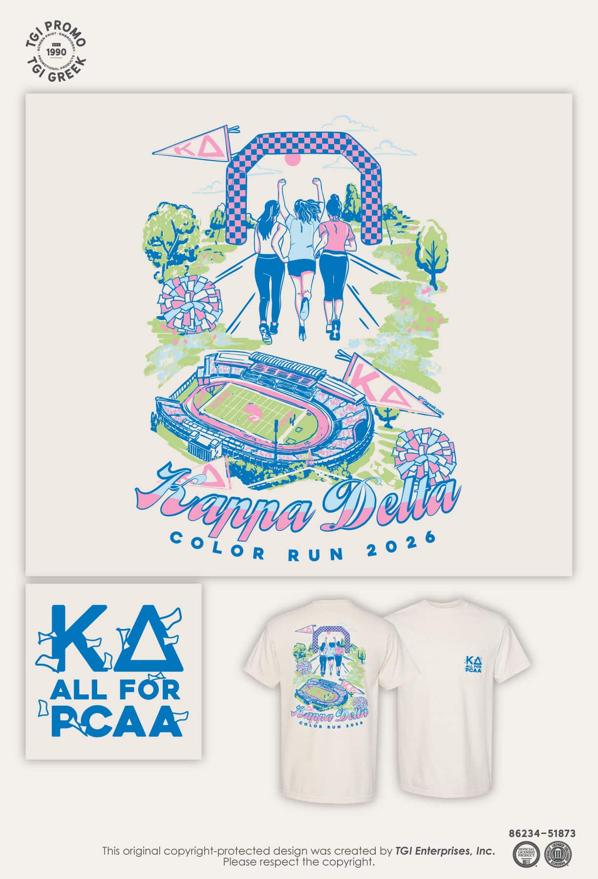 Kappa Delta – USFL Color Run
