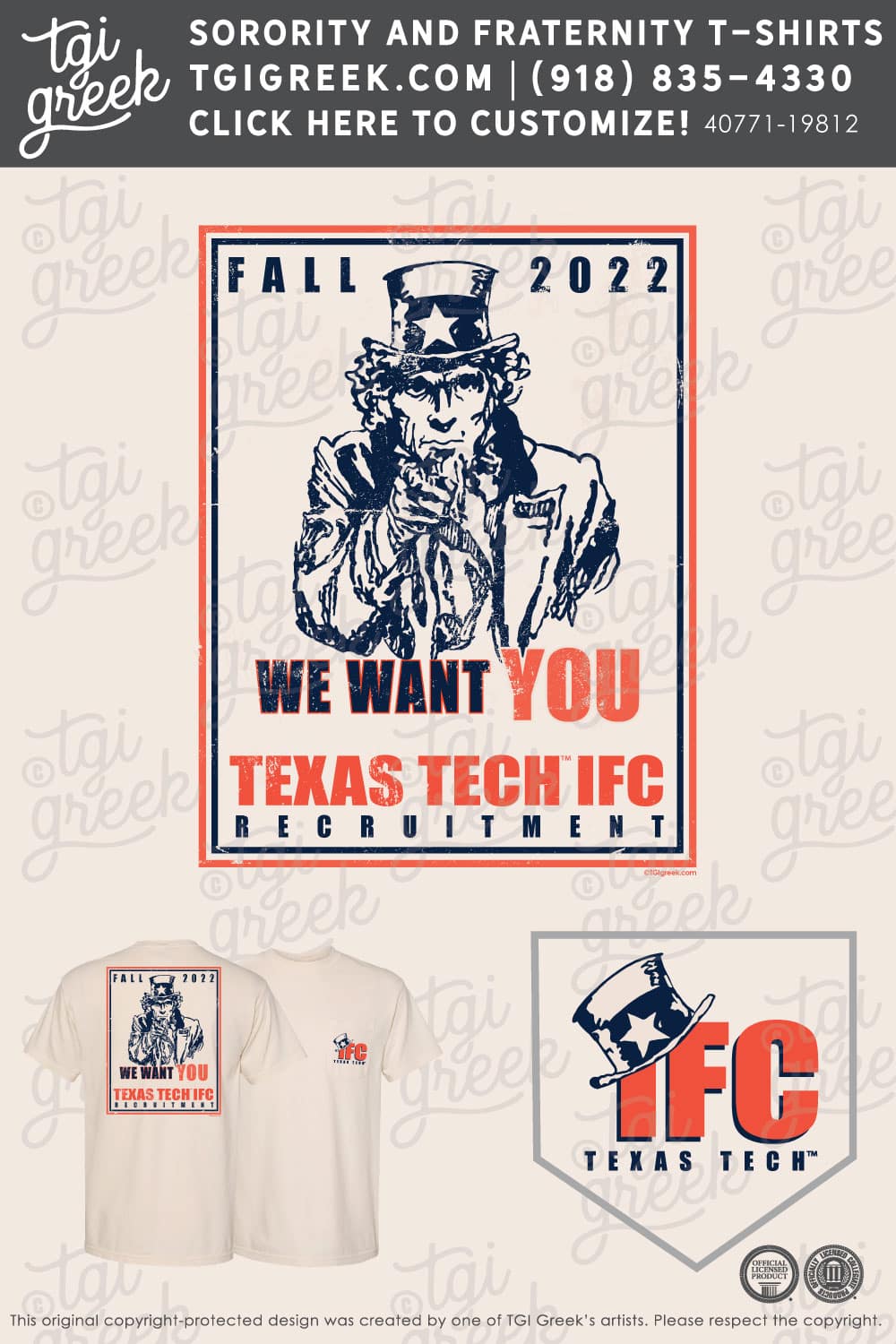 Inter Fraternity Council – TXTECH Recruitment