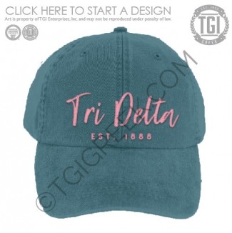 TGI-Delta Delta Delta Hat Design