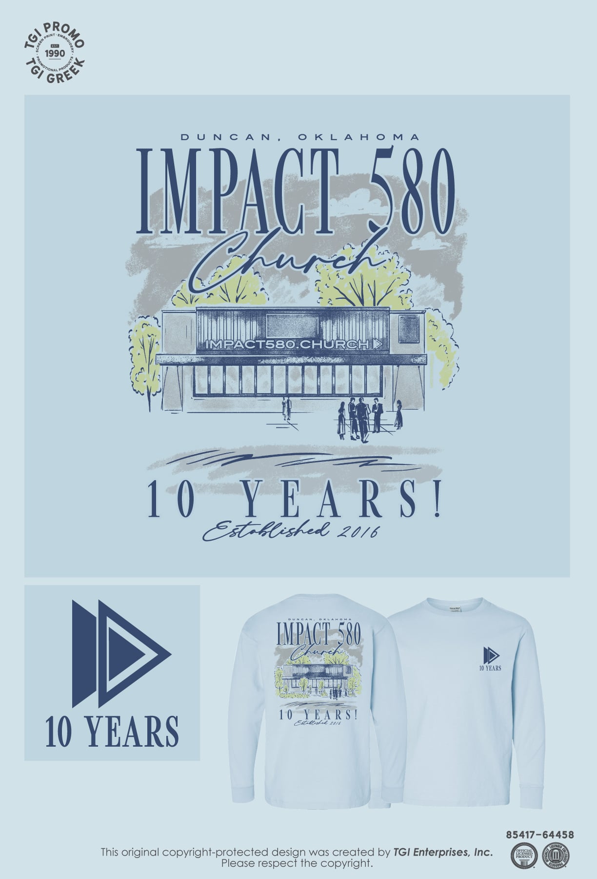 Impact 580 Church – 10 Years