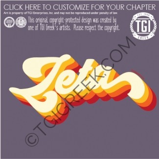 TGI-Zeta Tau Alpha groovy stacked