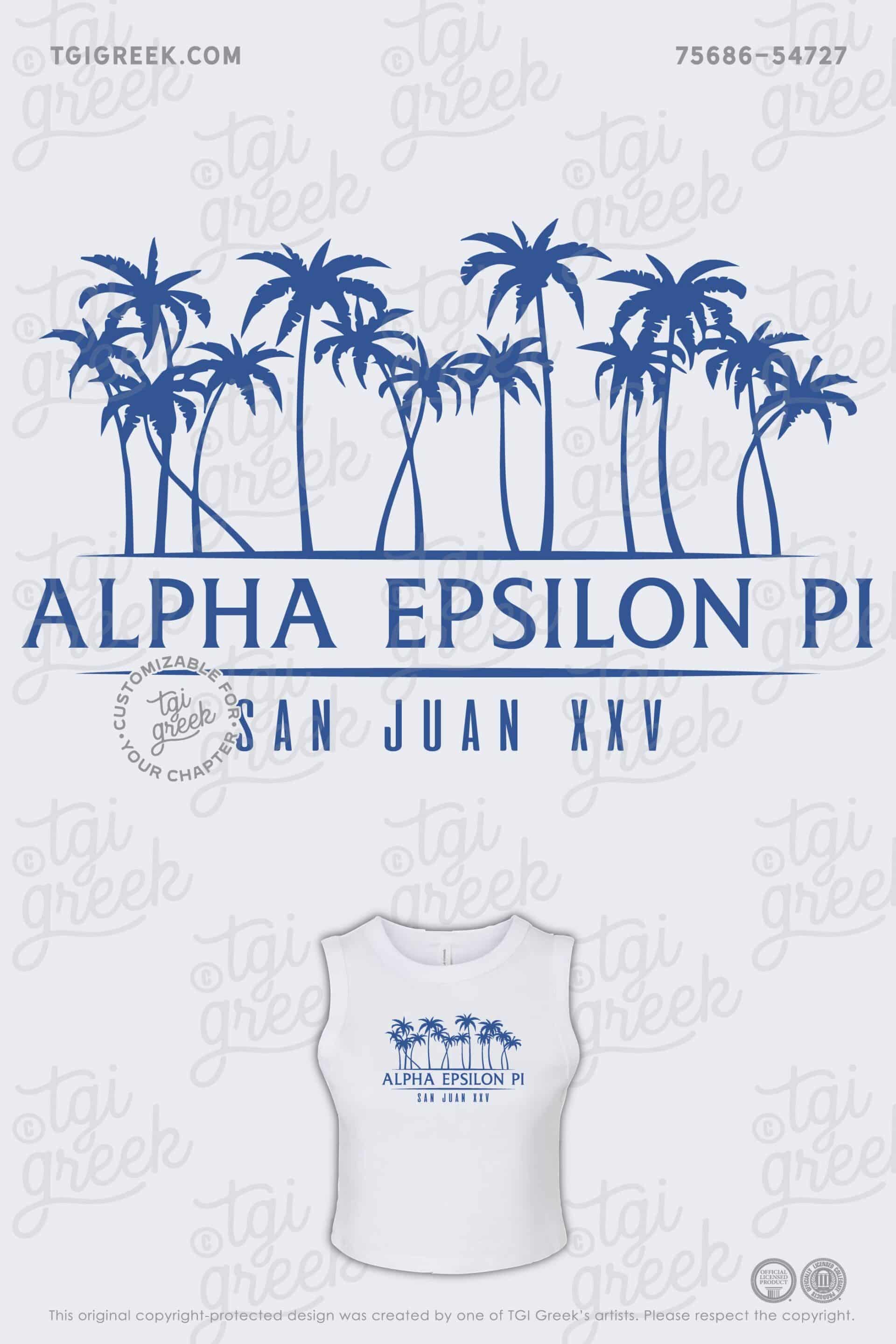 Alpha Epsilon Pi – FAU Date Party Tank