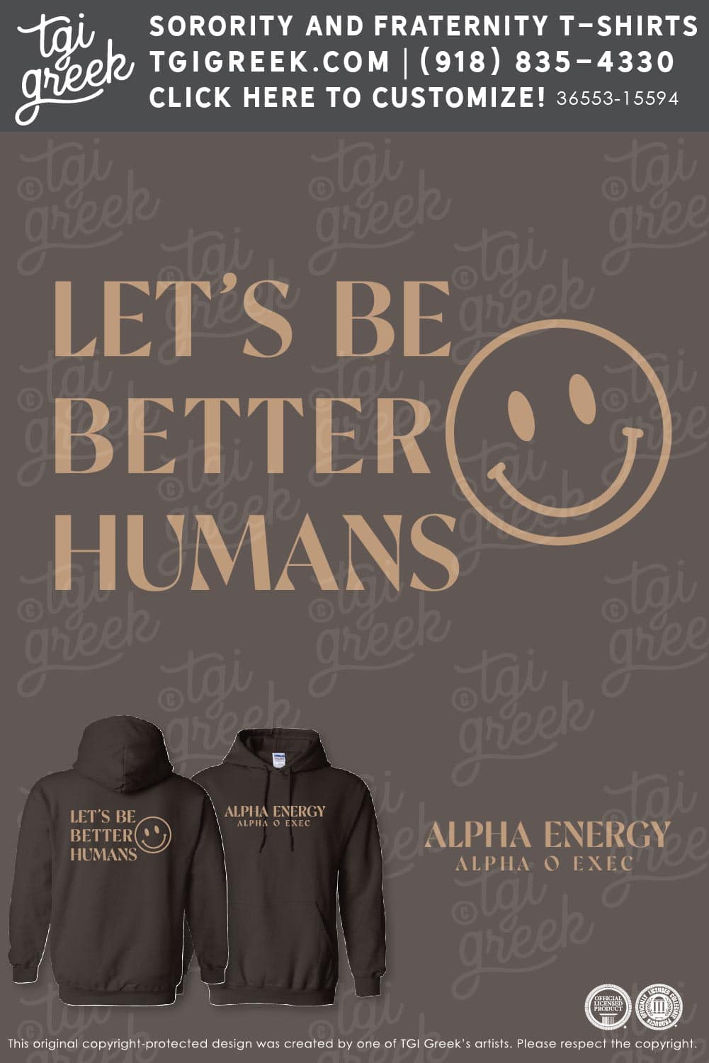 Alpha Omicron Pi-UCM Exec Hoodie