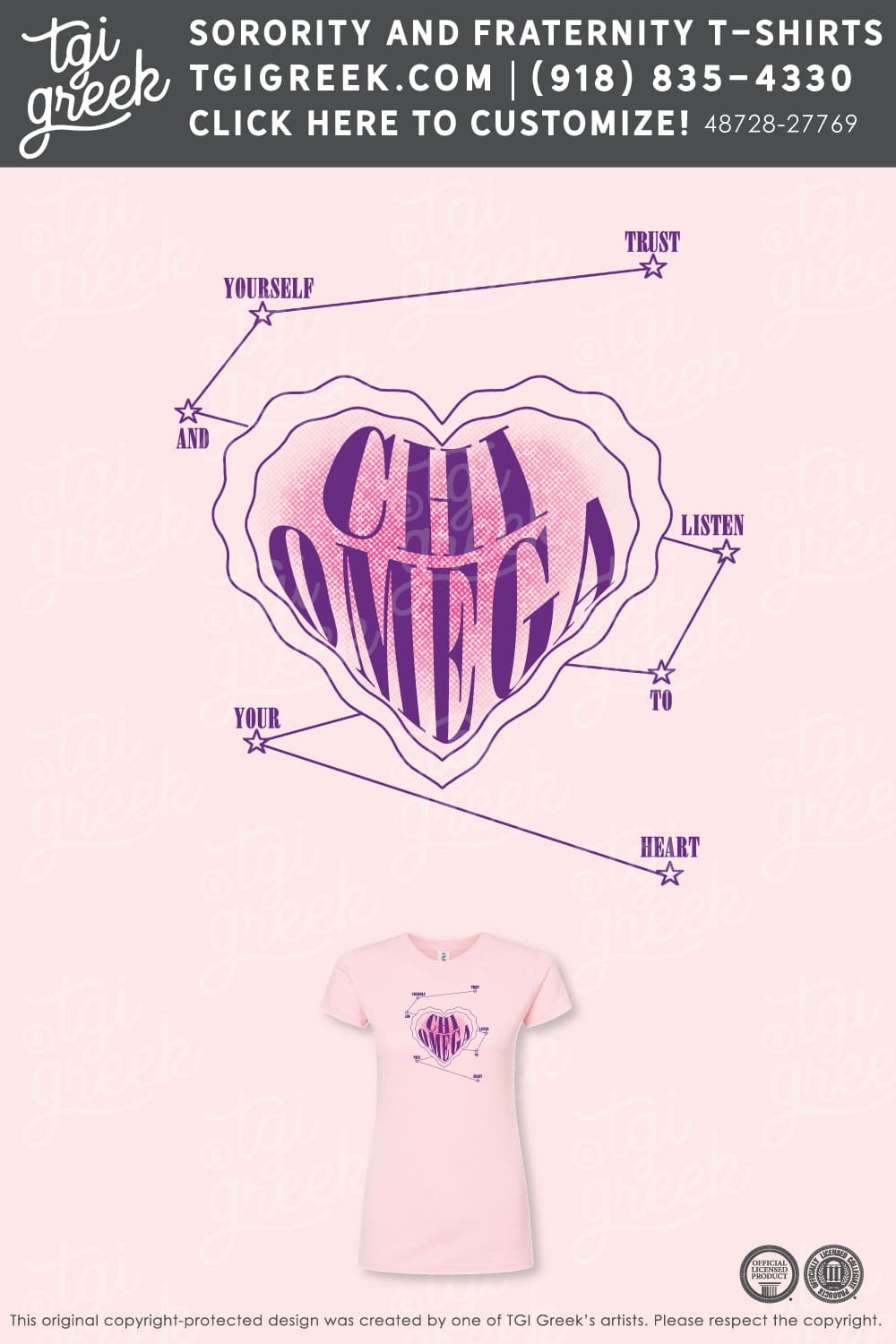 Chi Omega – AZSU Spring PR Tee Star