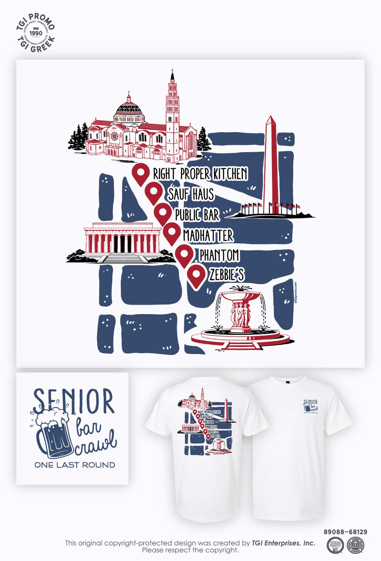 Bar Crawl – Washington DC