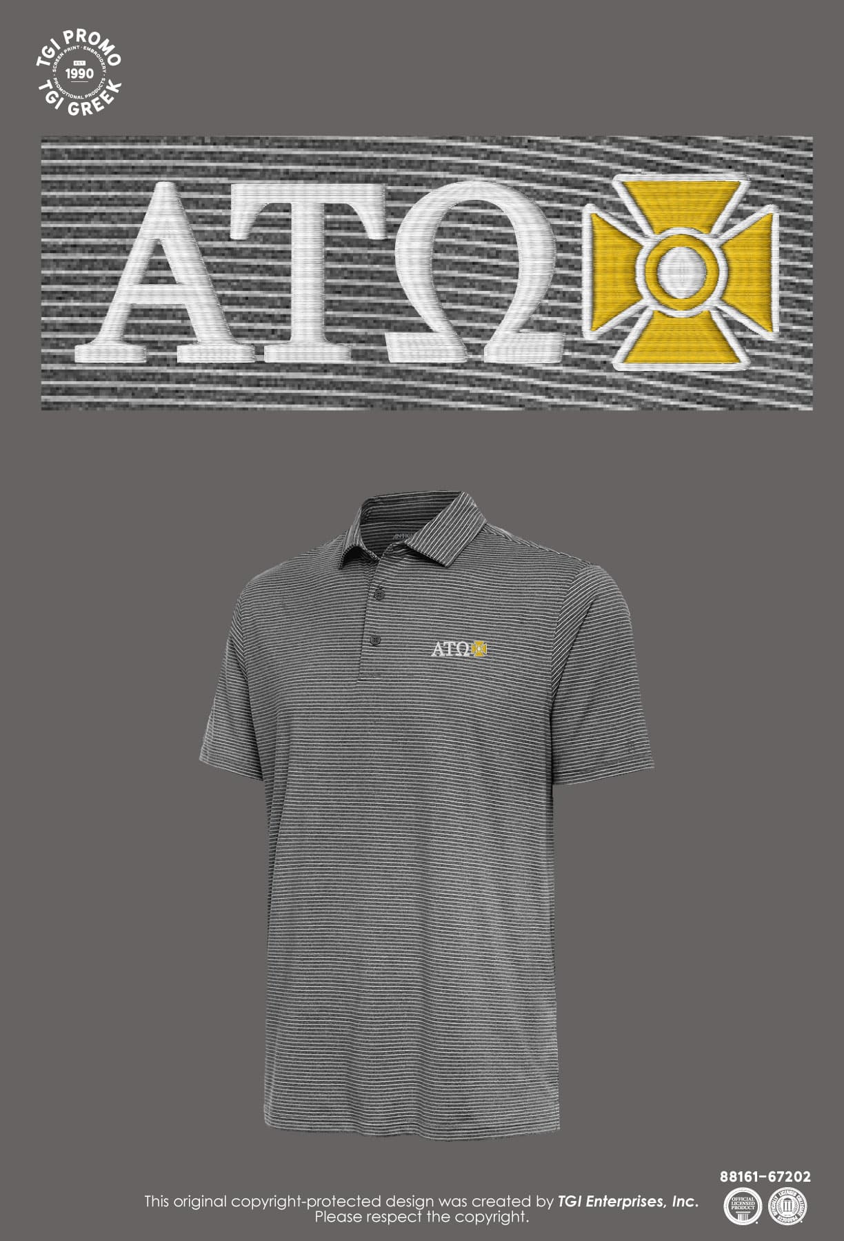 Alpha Tau Omega – TGI Greek Fraternity Polo