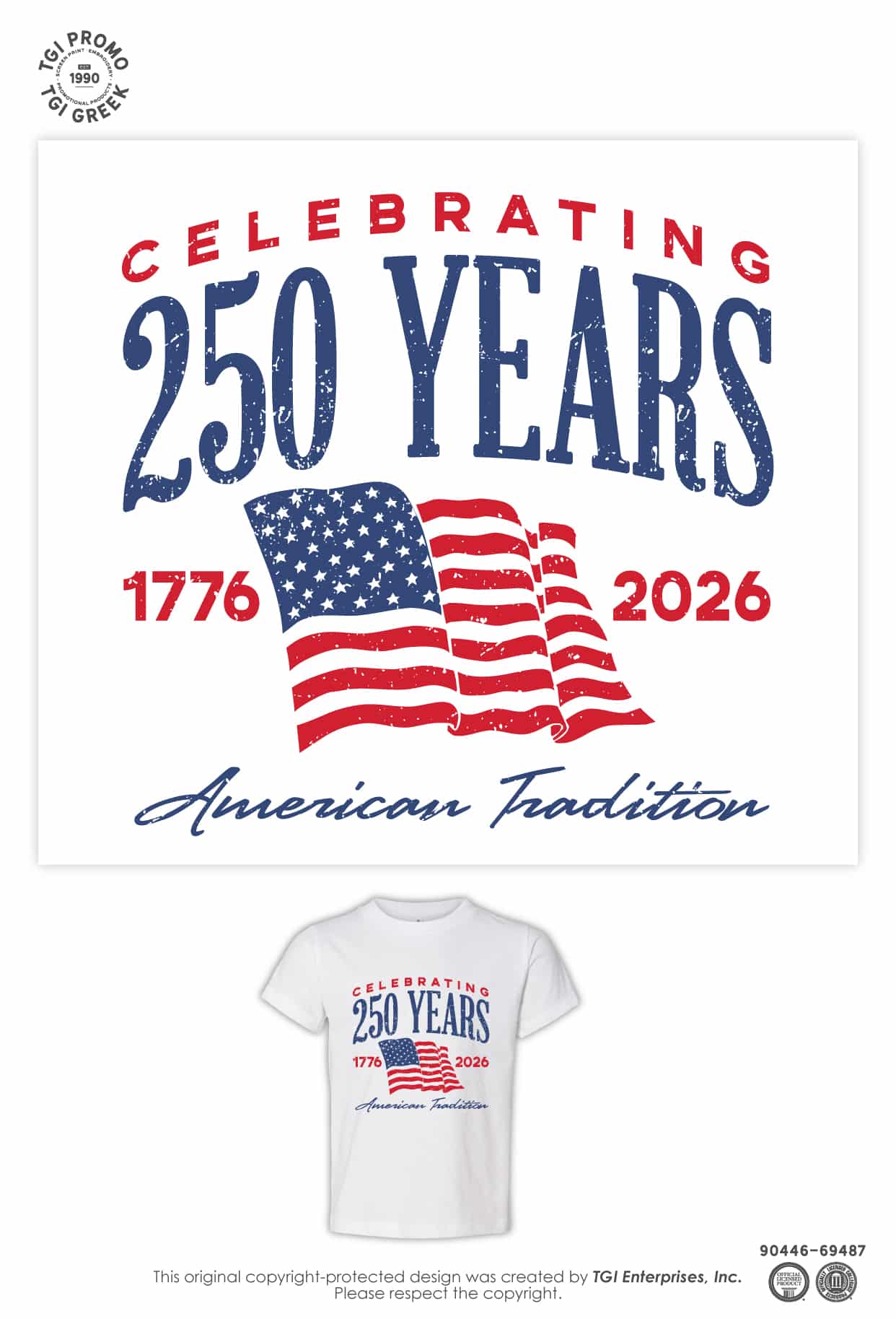 TGI Promo – 4th of July 250