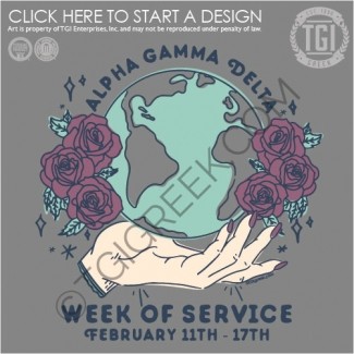 Alpha Gamma Delta-UWF Week of Service