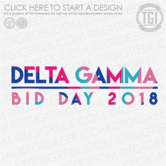 Delta Gamma-TU Bid Day