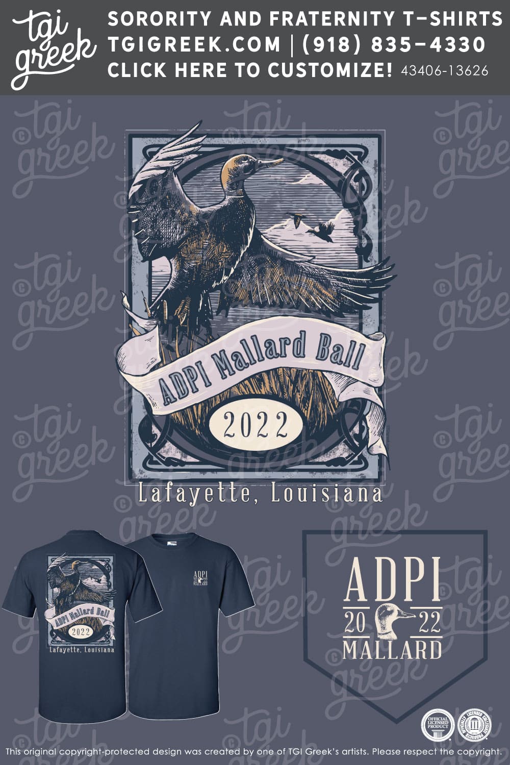Alpha Delta Pi – ULL Mallard Ball