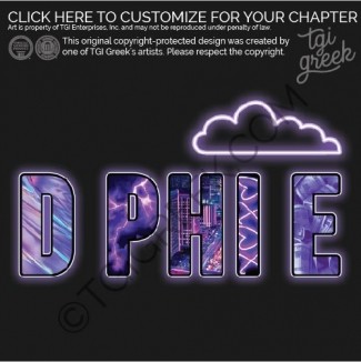 Delta Phi Epsilon – boujee Collage