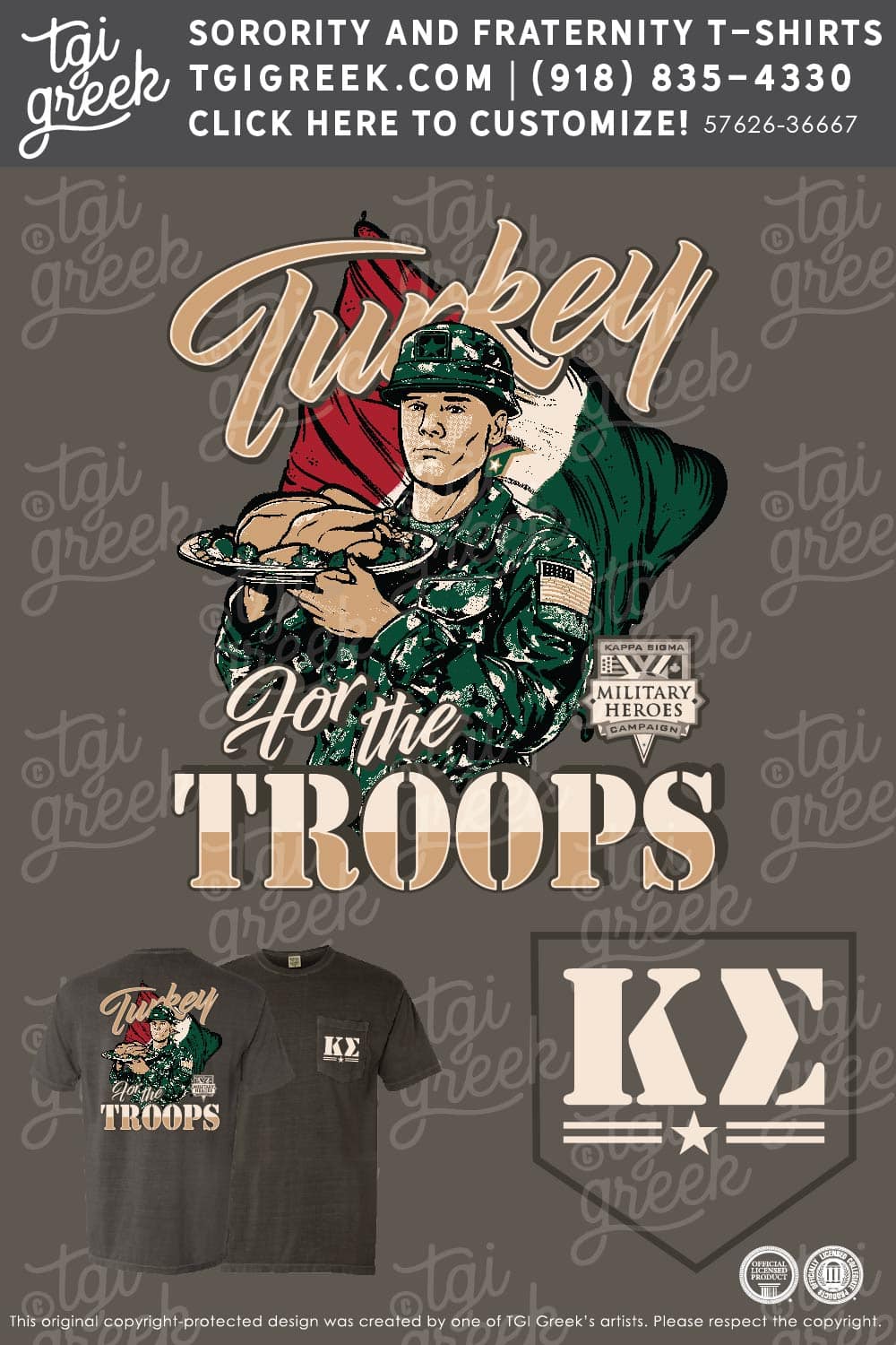 Kappa Sigma – IASU Turkey For The Troops
