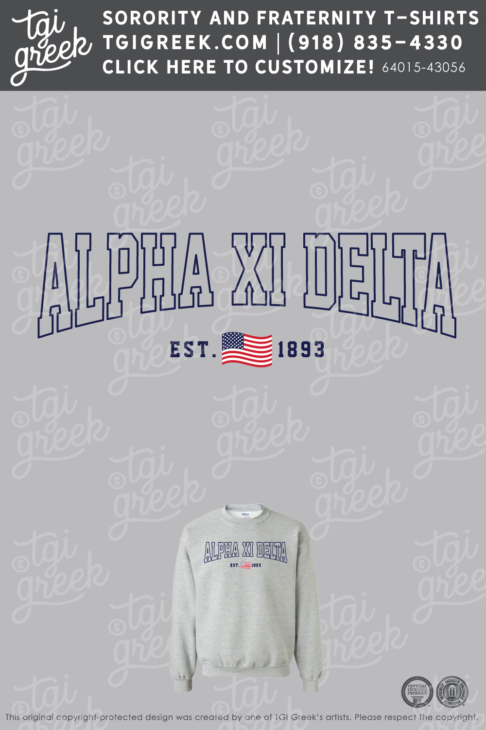 Alpha Xi Delta – OSU PR Flag