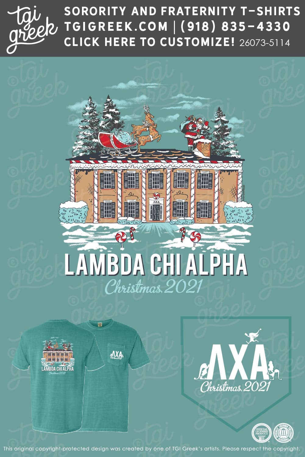 Lambda Chi Alpha – UAL Christmas House