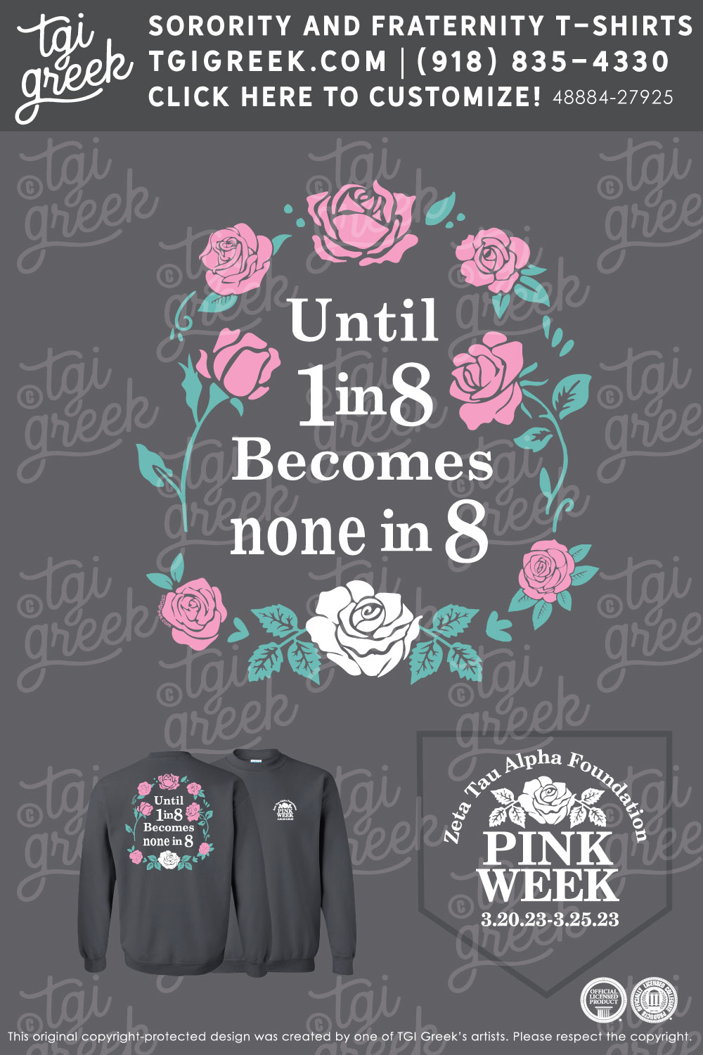 Zeta Tau Alpha – TXSU Think Pink