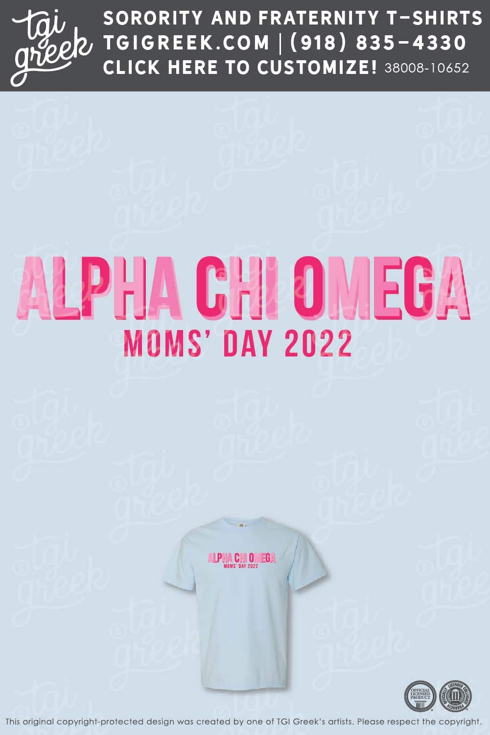 Alpha Chi Omega – OU Moms Day Tee