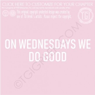 Delta Gamma-TSU first Day Wednesdays