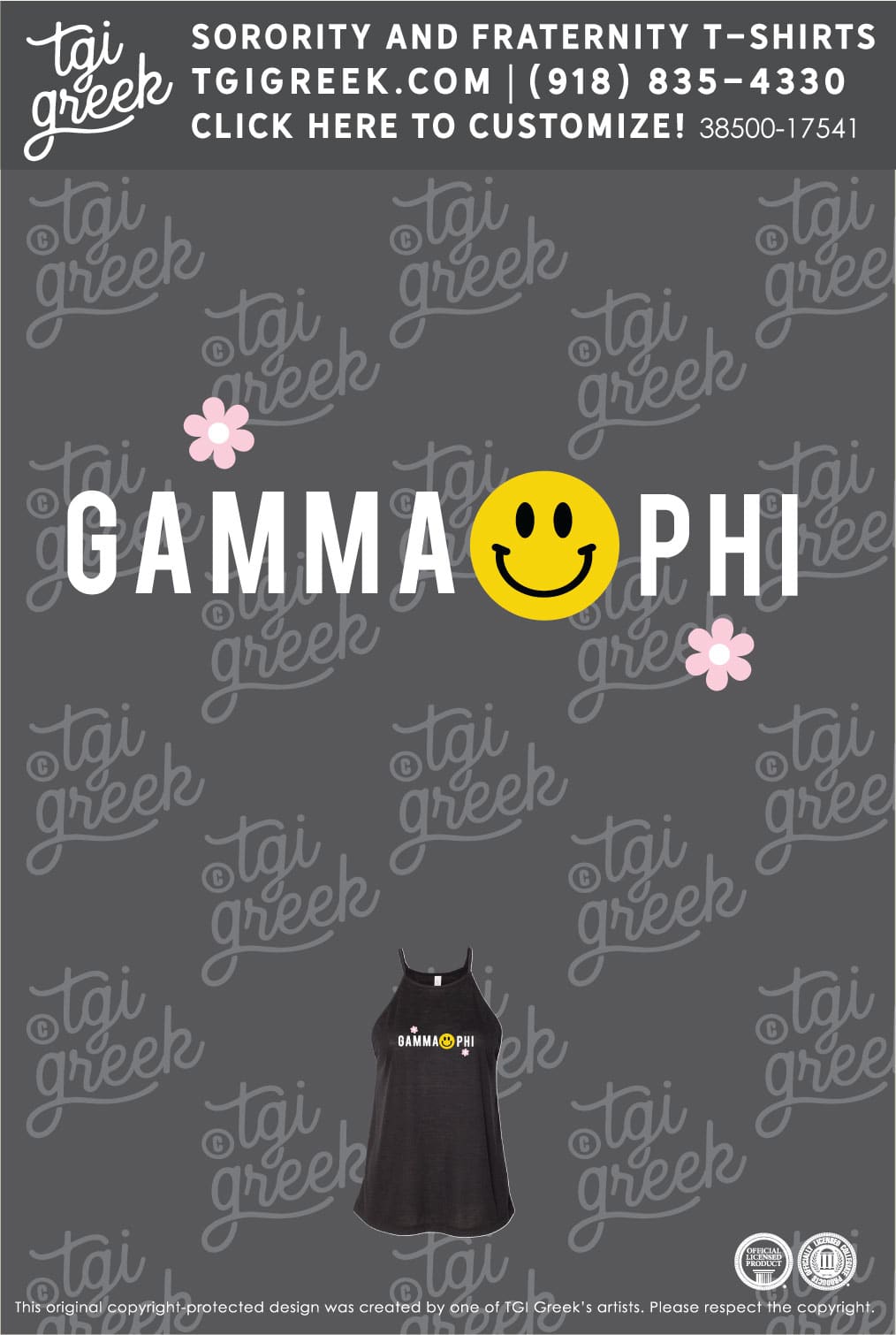 LIVE – Gamma Phi Beta Green Dress