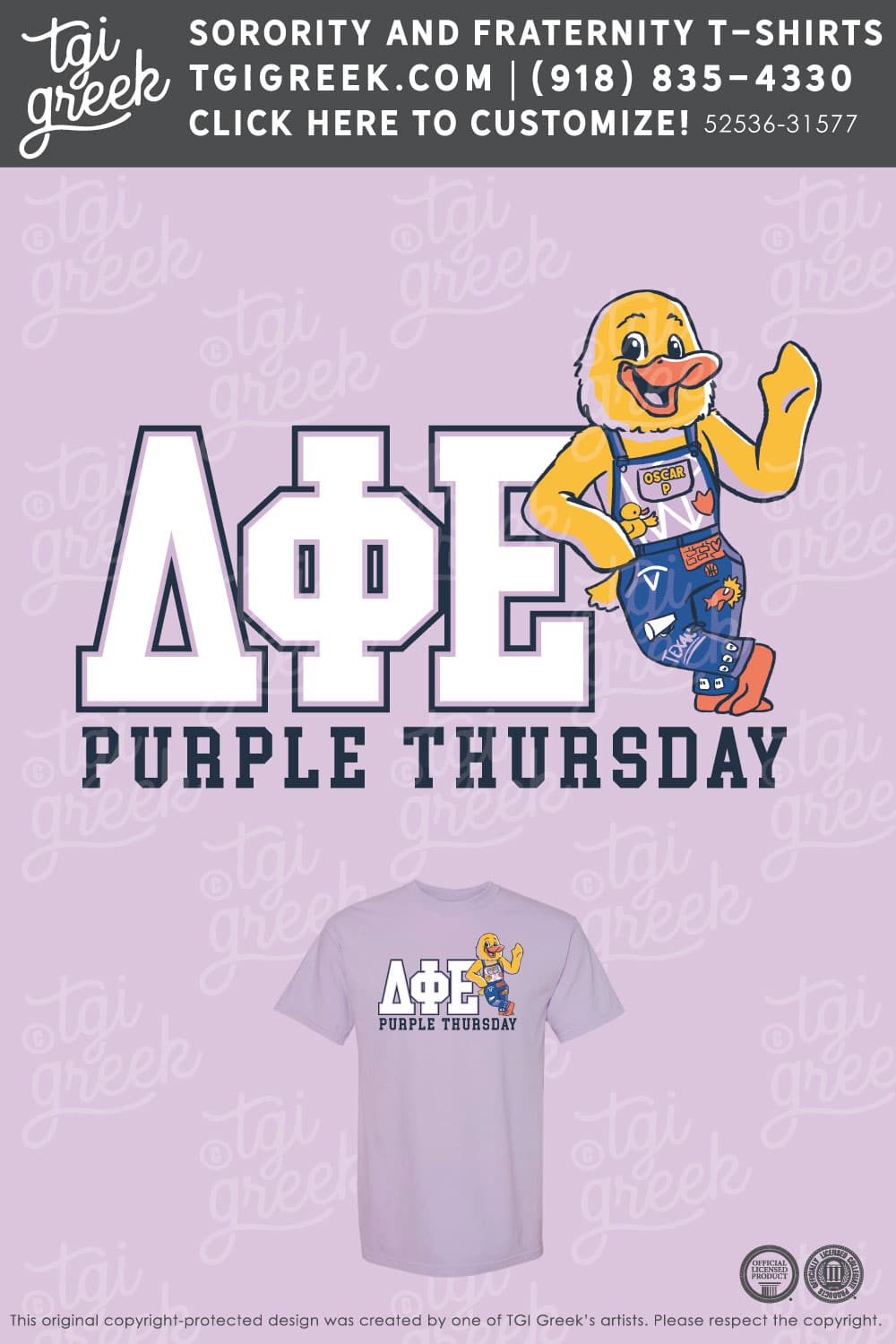 Delta Phi Epsilon – TSU Purple Thursday