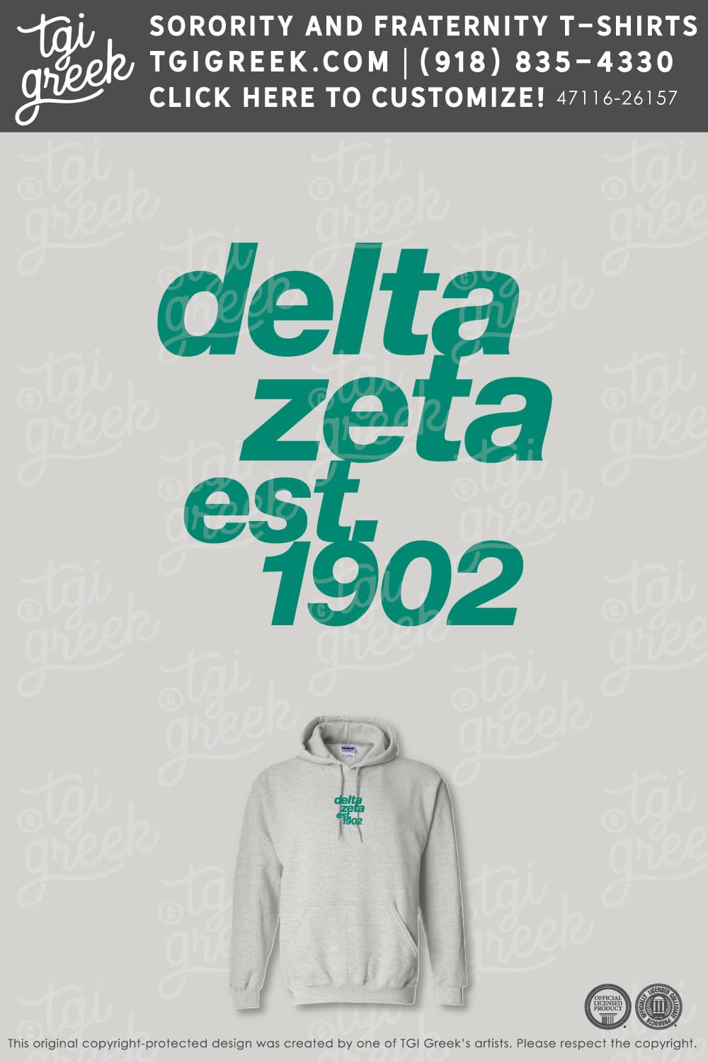 Delta Zeta – NSU Spring PR Hoodie
