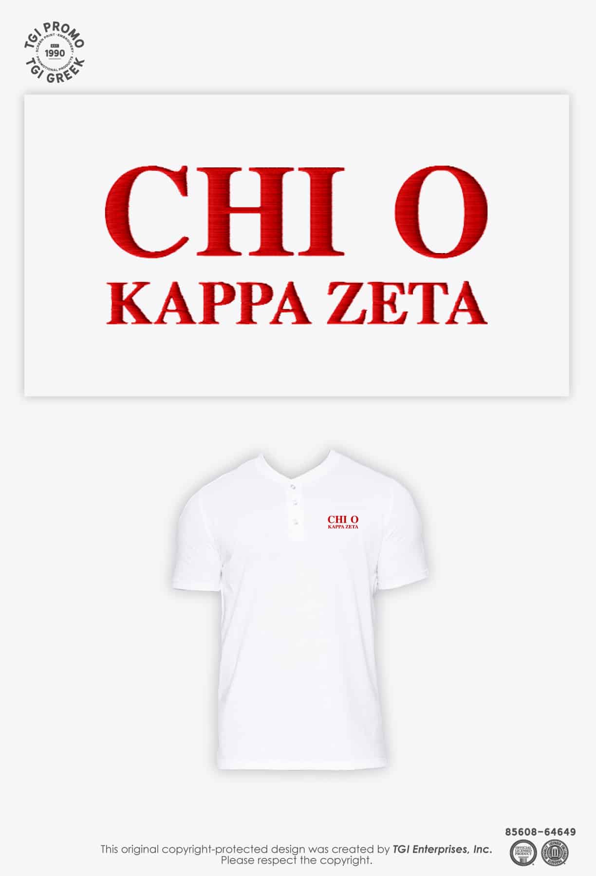 Chi Omega – TXTECH Henleys