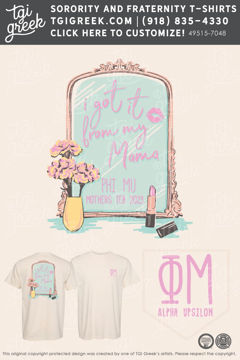 Phi Mu – MCNE Mothers Day Tea
