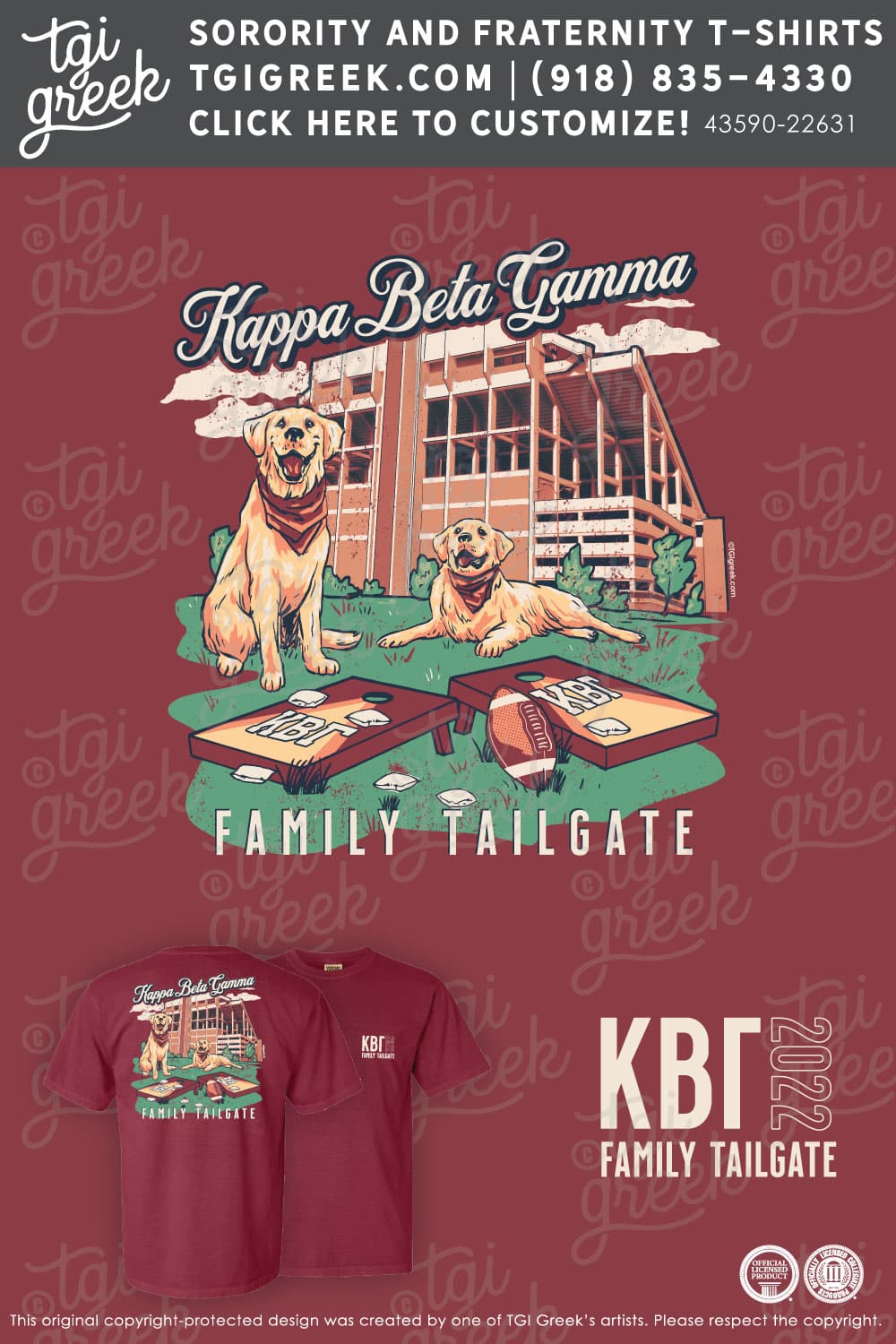 Kappa Beta Gamma – ULM Family Tailgate