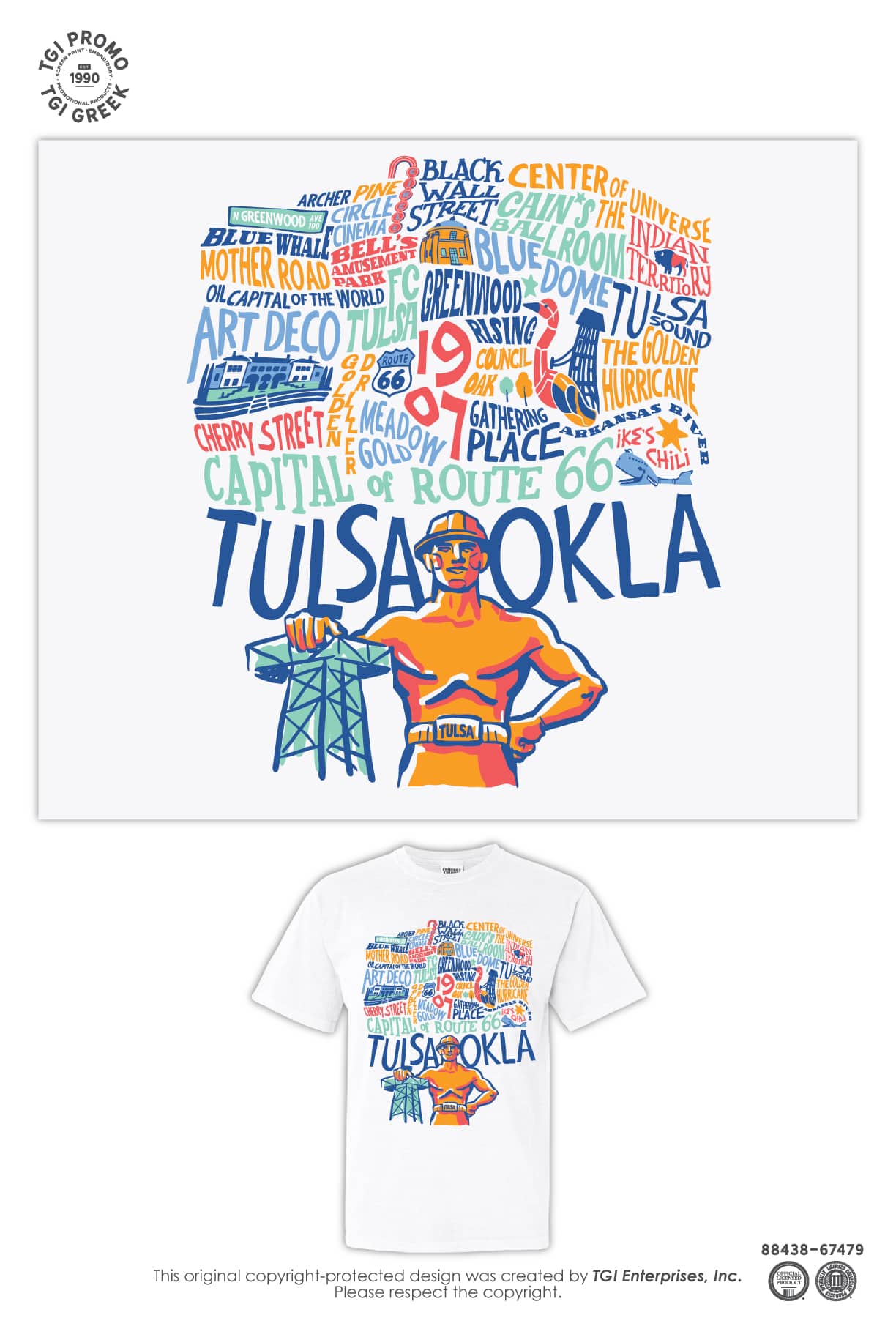 TGI Promo – Cap Cruise Party Zone Tulsa Iconic