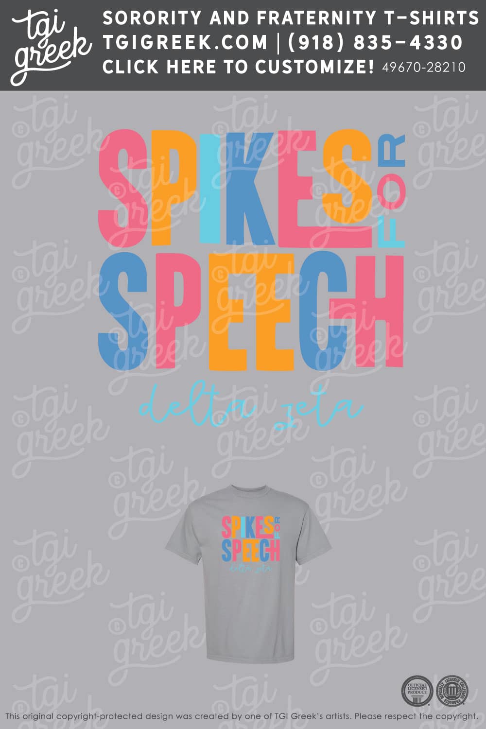 Delta Zeta – TSU Spikes For Speech