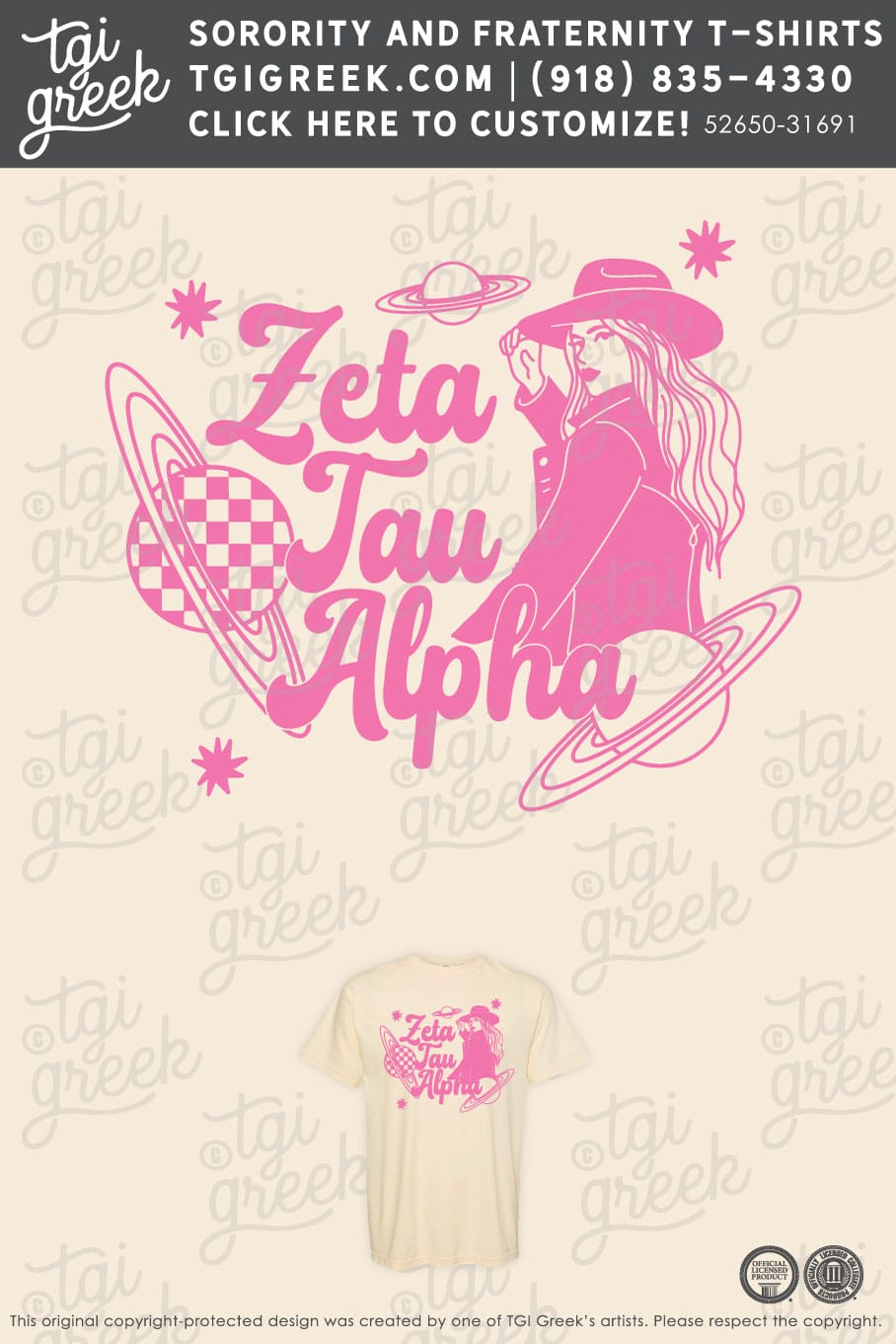 TGI – Zeta Tau Alpha Space Cowgirl