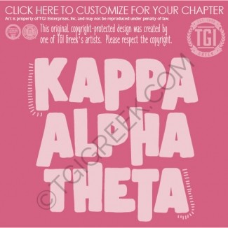 Kappa Alpha Theta – TU pr Shirt