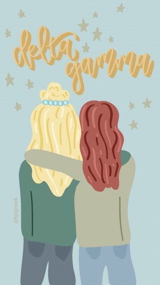 Delta Gamma – Phone Background Sisters