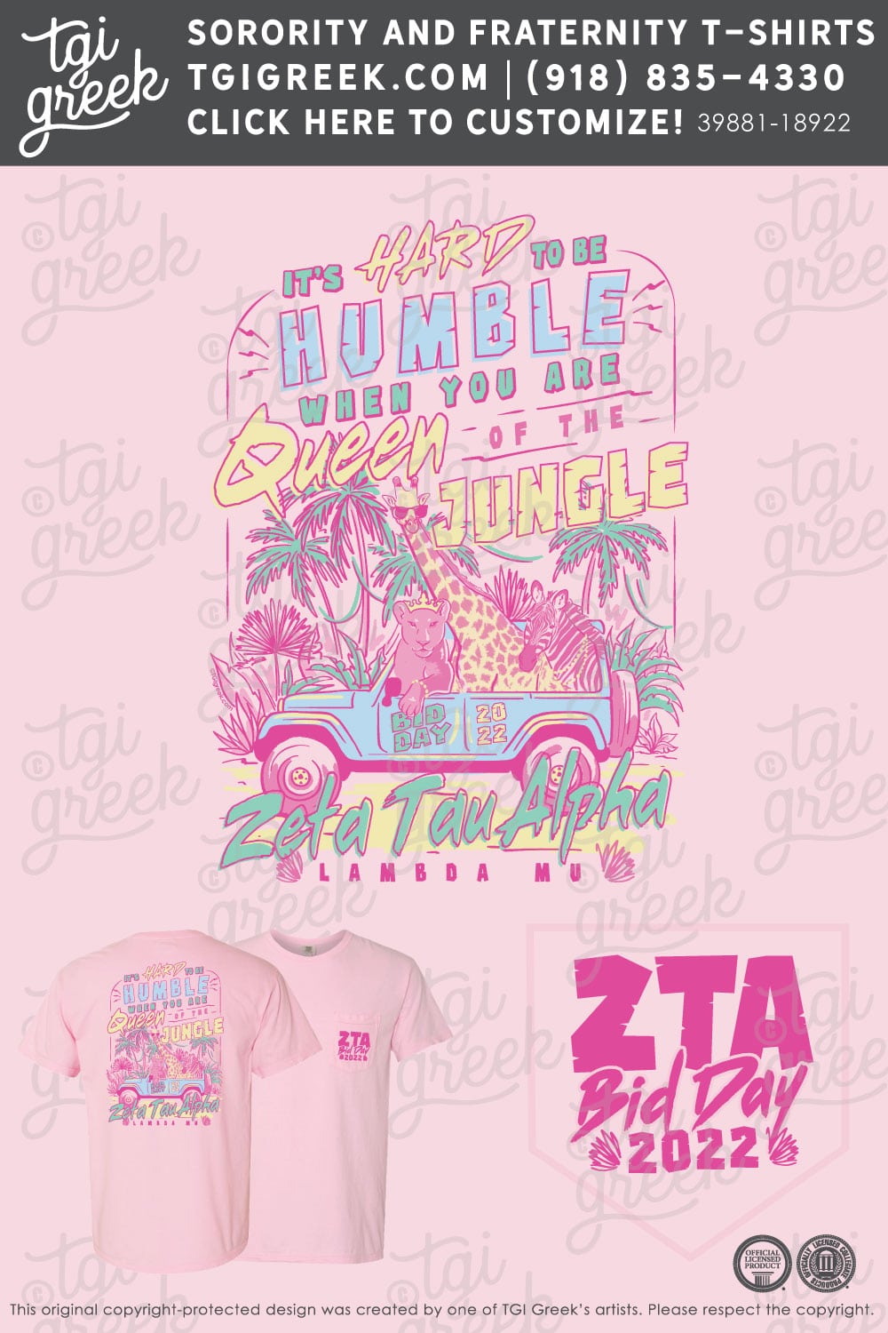 Zeta Tau Alpha – USCAR Fall Bid Day 2022