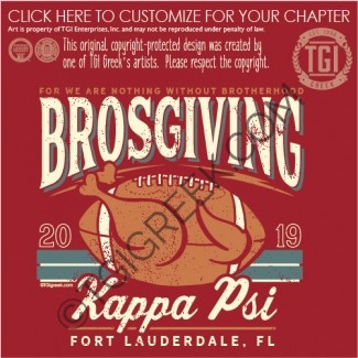 Kappa Psi-NSU Brosgiving