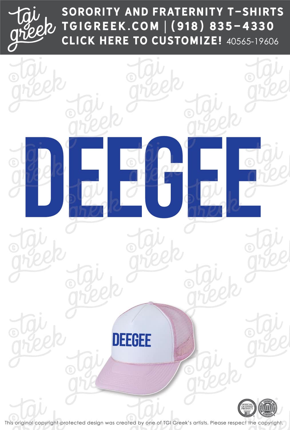 Delta Gamma – GCSU Hats